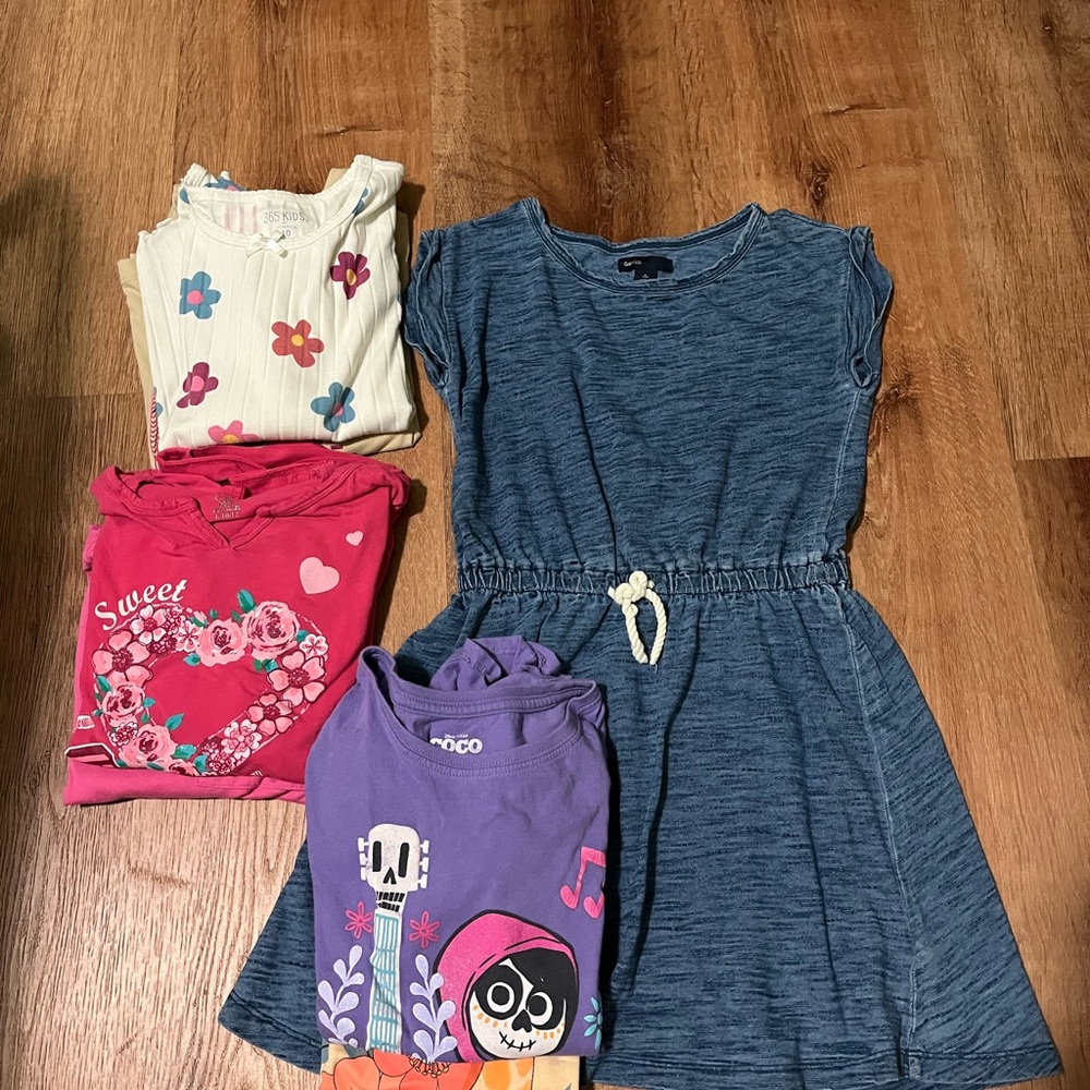 Girls 10-12 Shirt & Dress Bundle